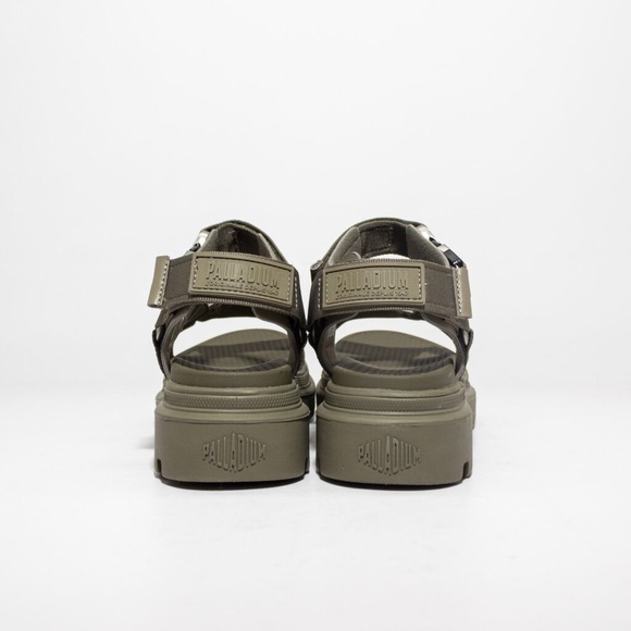 Palladium Pallacruise Strap Sandals In Dusky Green - Picture 3 of 7